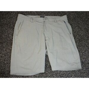 7 Diamonds Shorts Mens 38‎ Gray Birdseye Performance Beacon Golf Outdoor Stretch